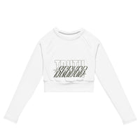 Orleanschic long-sleeve crop top